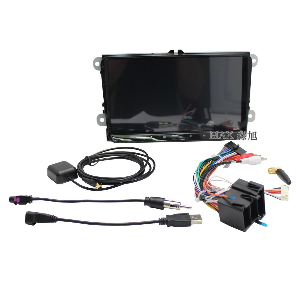 Discount MAX GPS Navigation System Android 8.1 Car DVD Player for TIGUAN EOS POLO PASSAT CC GOLF 5 6 Radio RDS DAB+ BT 4G WIFI map 1080P 5