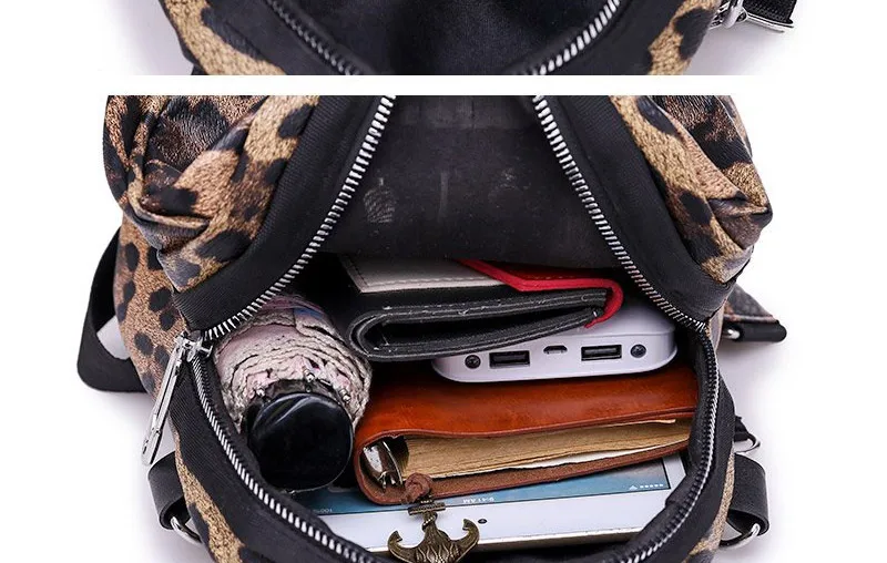 women backpack leopard mini backpack_05