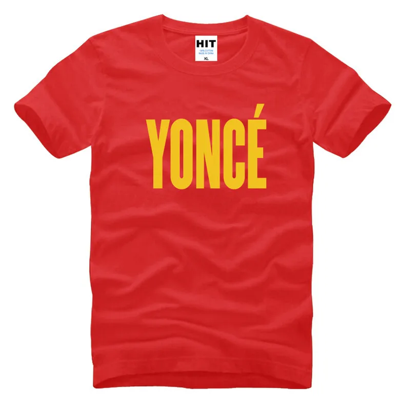 

YONCE BEYONCE JAYZ Music Men's T-Shirt T Shirt For Men 2016 New Short Sleeve O Neck Cotton Casual Top Tee Camisetas Hombre