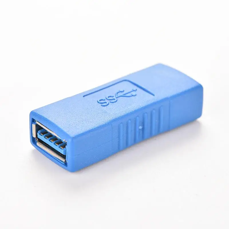 USB 3,0 тип A Женский к гнездовому разъему адаптер USB3.0 AF К AF муфта F/F пол смены расширитель конвертер для ноутбука 1 шт