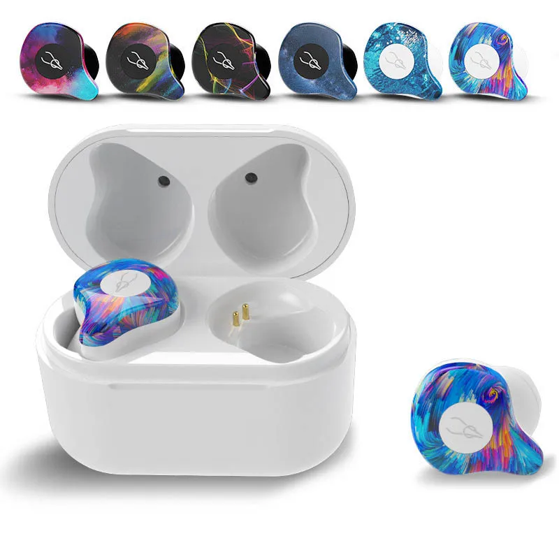 

Bluetooth 5.0 Wireless Bluetooth Earphone Wireless Headset Noise Canceling Earpiece Stereo Sound Original With Charging Box