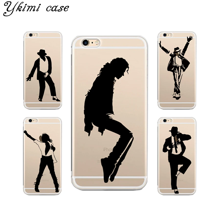 Fashion Michael Jackson design phone cases For iphone 8 5s SE 5c 6 6s 7
