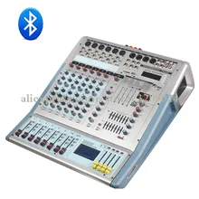 8 микшер каналов эрекция караоке Bluetooth USB микрофонный микшер усилитель смесительная система 2000 W сверхвысокая мощность
