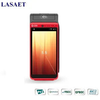 

5.5inch Android POS Terminal with Barcode Reader and NFC Reader and Thermal Printer