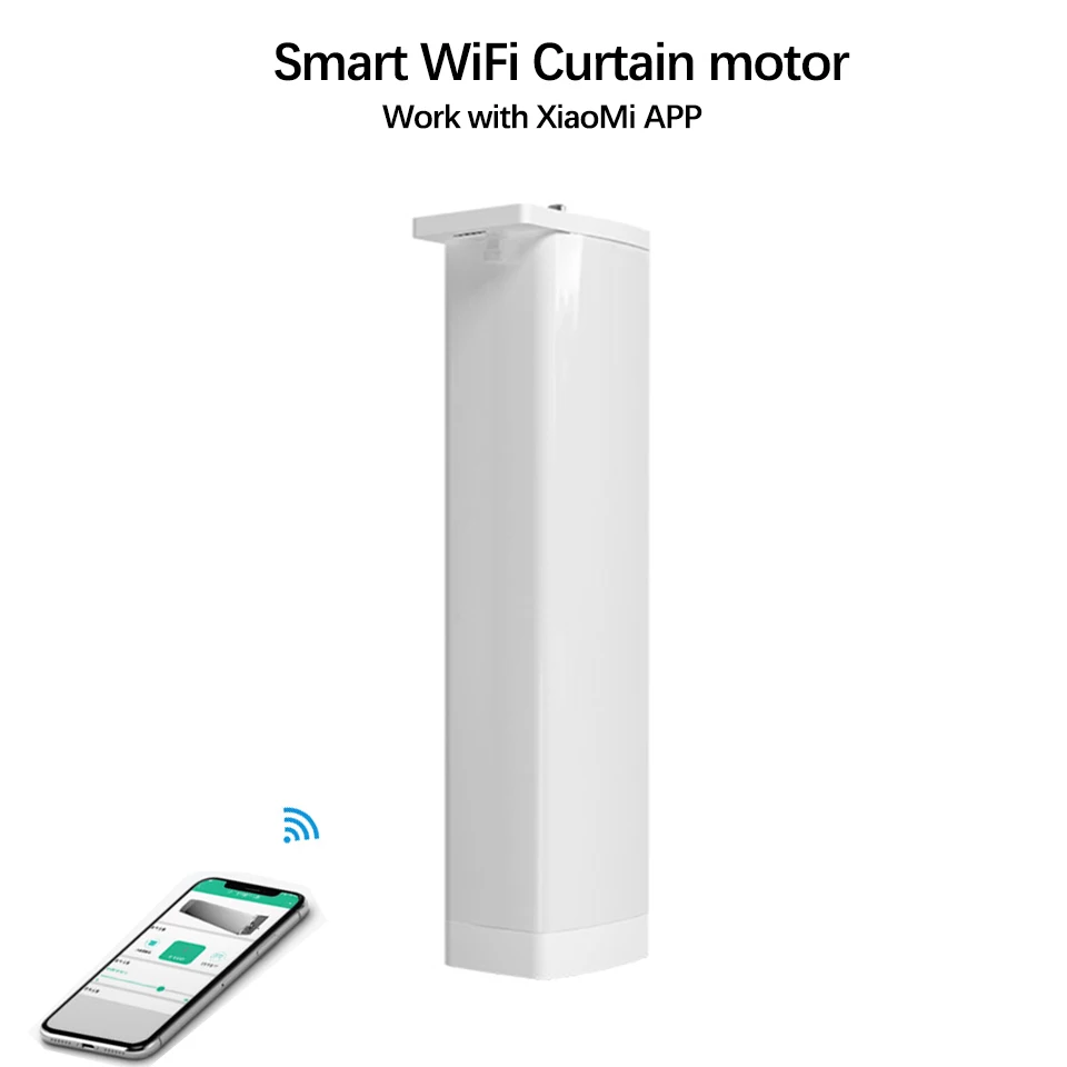 

Smart WIFI Curtain Motor RF433 remote control Intelligent For xiaomi Smart Home Device Wireless Remote Control Via Mi Home APP