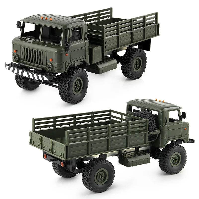 WPL 1/16 Camion 2,4G 6WD RC автомобиль военный грузовик вездеход