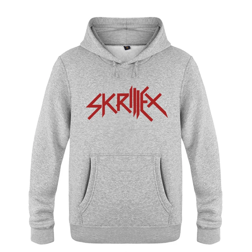 Музыка рок DJ Skrillex письмо толстовки Для мужчин Для мужчин с капюшоном толстовки флис пуловеры