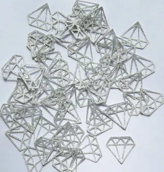 

Glitter Diamond Wedding Decorations Gold Die Cuts Scrapbooking Gift Wrapping Stationerycft Table decor scrapbook Confettis