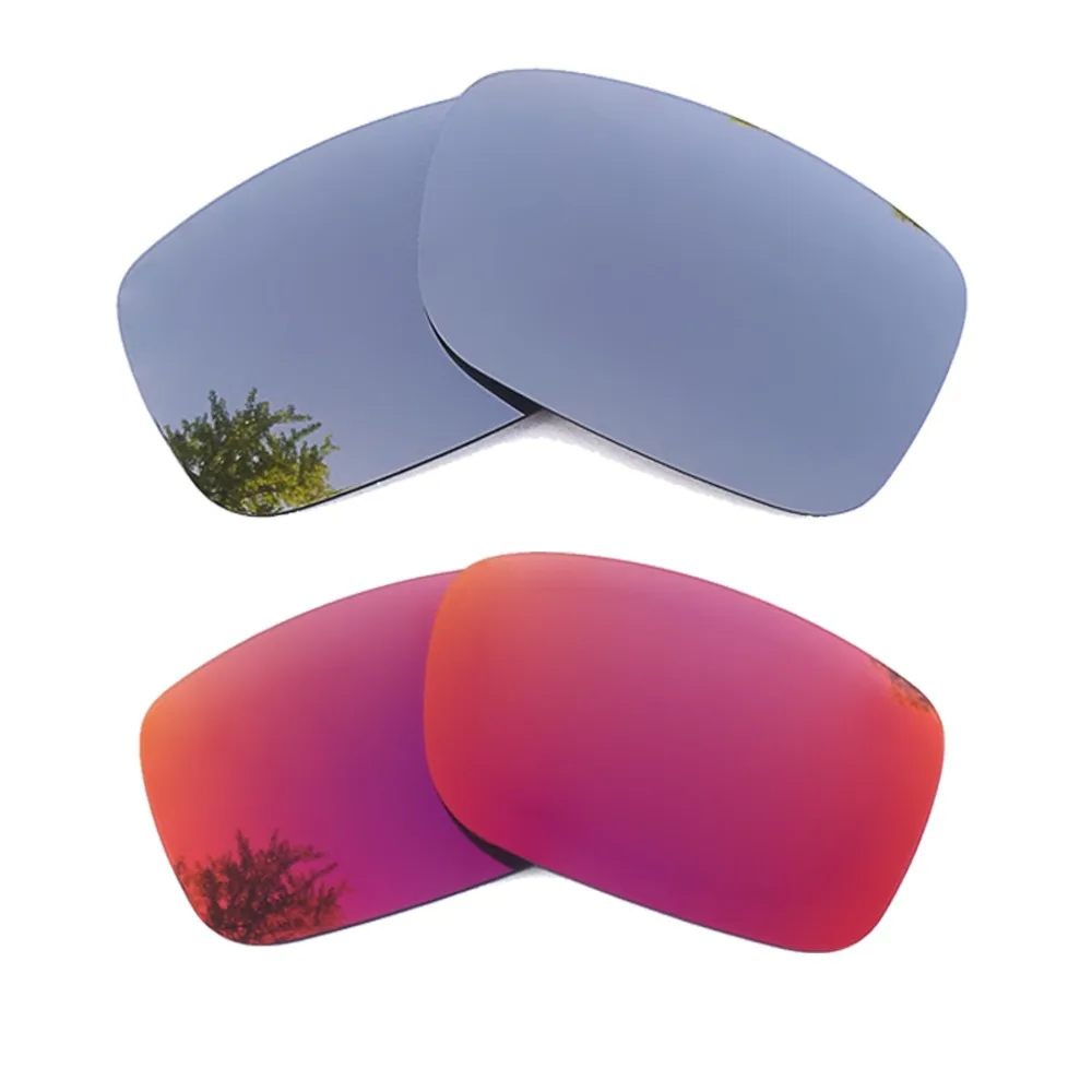 

Silver Mirrored & Midnight Sun Mirrored Polarized Replacement Lenses for X Squared Frame 100% UVA & UVB