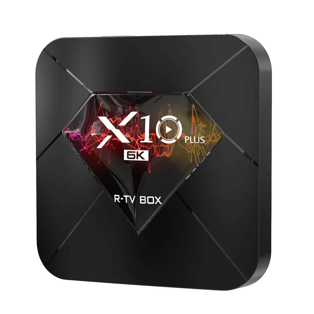  XGODY 2019 X10 Plus 6K Android 9.0 Smart TV Box Allwinner H6 Quad Core 4GB 32GB 64GB 2.4Ghz Wifi US