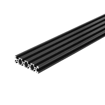 

500mm Black 2080 V-Slot Aluminum Profile Extrusion Frame For DIY CNC 3D Printer Plasma Laser Stand Furniture New
