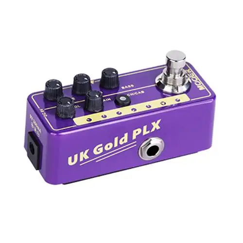 MOOER 019 UK Gold PLX гитарная педаль высокого качества двухканальный предварительно