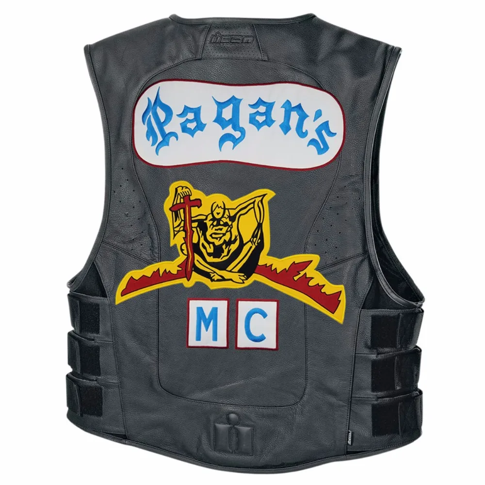 G0412 Pagan Motorcycle Patch 1% Biker Rider Vest MC Embroidered Patch  (4)