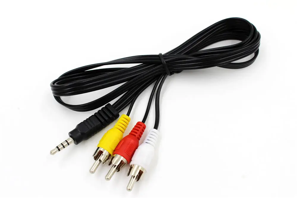 AV A/V AUDIO VIDEO TV Cable Cord Lead For Canon Camcorder MV600 MV600i