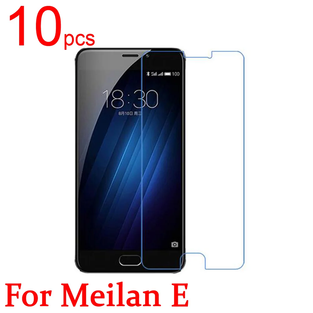 

10pcs/Lot Glossy/Matte/Nano anti-Explosion LCD Screen Protector Film Cover For Meizu meilan E U10 U20 Protective Film + cloth