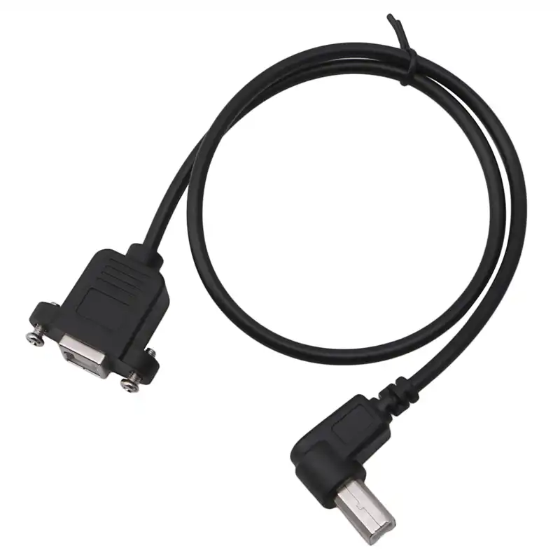 50 см Удлинительный Кабель USB 2 0 B штекер гнездо для панельного крепления