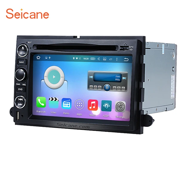 Seicane 1din Radio Gps Navigation For 2005 2010 Ford Mustang Seicane 1din Radio Gps Navigation For 2005 2010 Ford Mustang Expedition Fusion Explorer Support Wifi