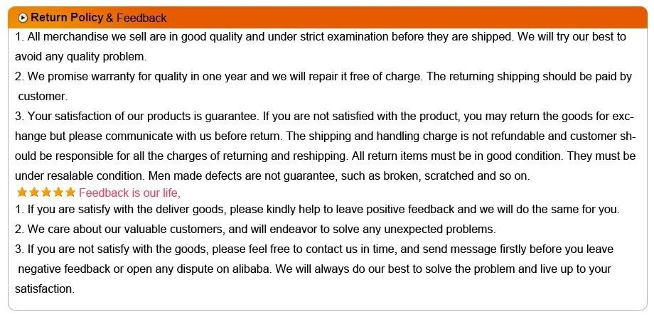feedback policy