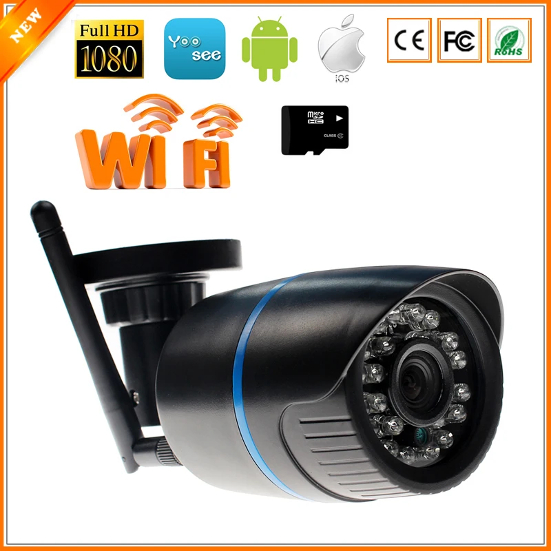 bilder für BESDER Yoosee Ip-kamera Wifi 1080 P 960 P 720 P ONVIF Drahtlose Verdrahtete P2P CCTV Kugel Outdoor-kamera Mit SD Kartensteckplatz Max 64G bilder für BESDER Yoosee Ip-kamera Wifi 1080 P 960 P 720 P ONVIF Drahtlose Verdrahtete P2P CCTV Kugel Outdoor-kamera Mit SD Kartensteckplatz Max 64G