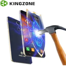 KingZone S3 5 дюймов смартфон противоударный 4 ядра 1 ГБ Оперативная память + 16 ГБ Встроенная память отпечатков пальцев WiFi GPS телефон Celular 3 г разблокирована сотовых телефонов