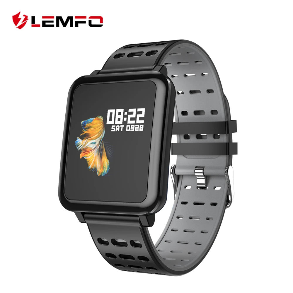LEMFO Q8 Smart Watch Men IP67 Life Waterproof Professional Sport Modes Long Standby Support Multiple Languages Smartwatch Women