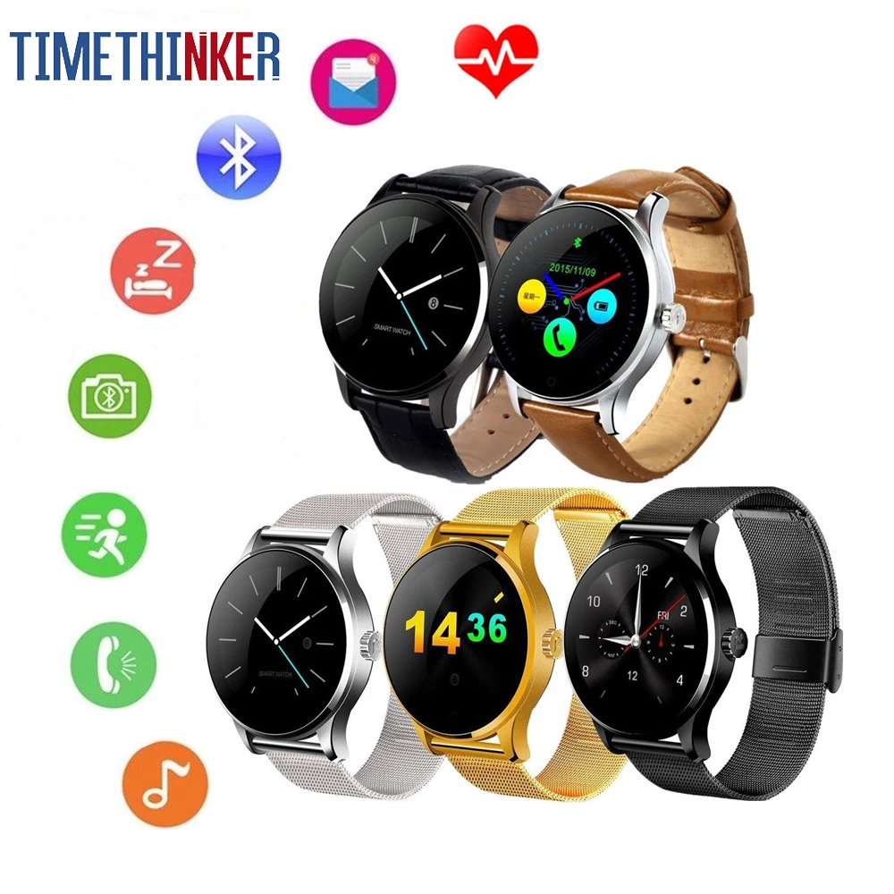 

Timethinker K88h Smart Watch Bluetooth Call Wrist Men Reloj Women Smartwatch Relogio Pedometer Heart Rate Monitor Fitness