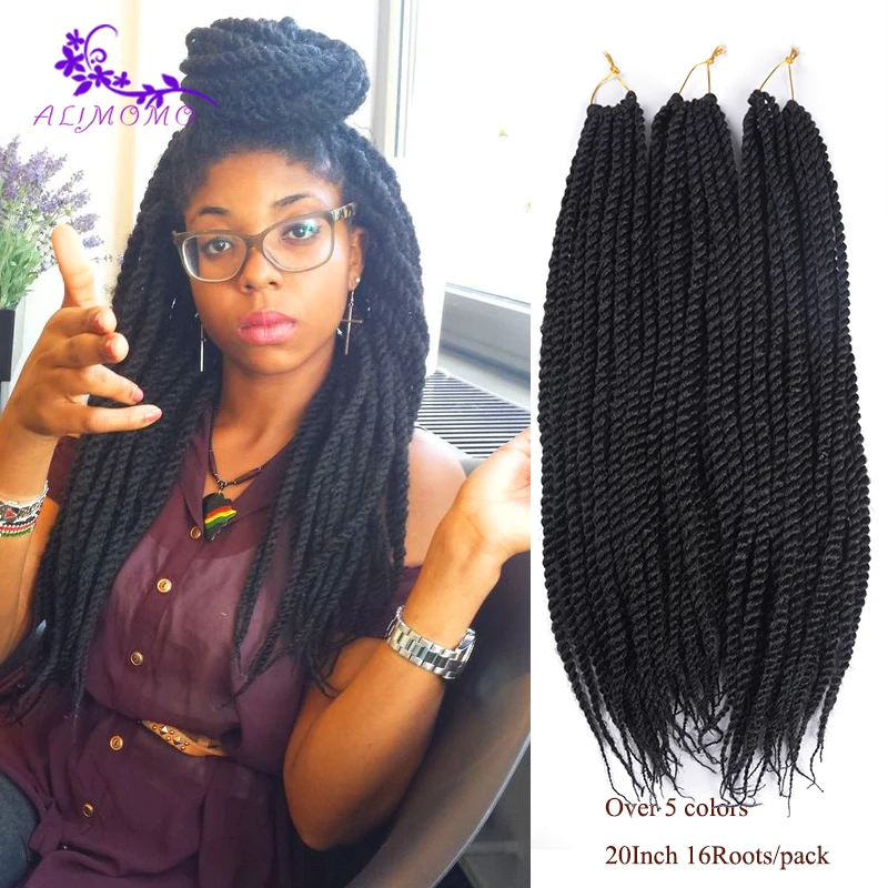 2017 Newest Ombre Kanekalon Hair Havana Mambo Twist Crochet Braid