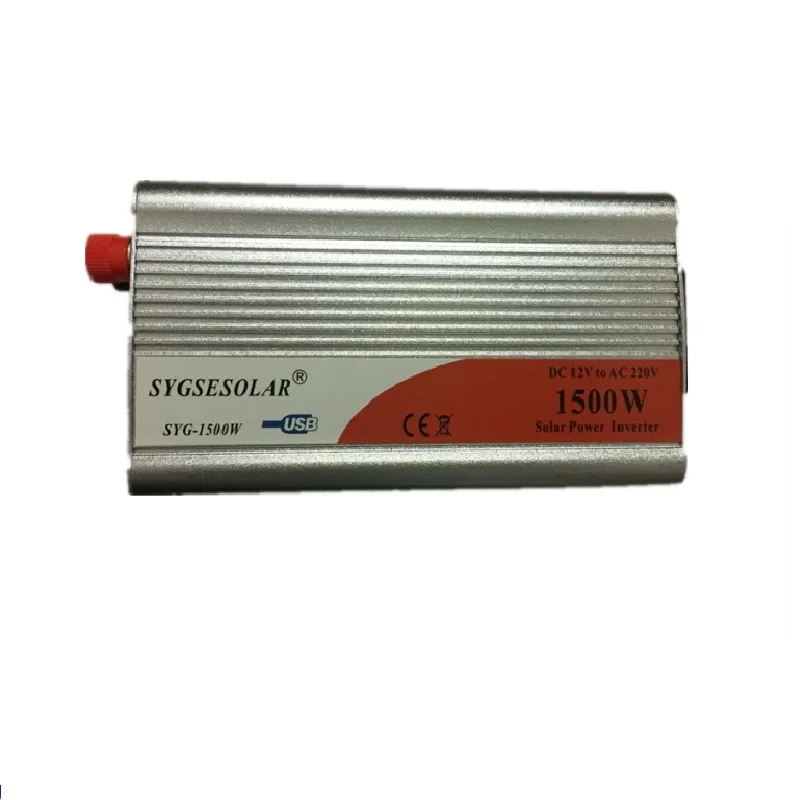 

Free shipping Inverter 12V 220V Power Inverter 1500W 50Hz inverter Household Converter with USB for TV/Phone