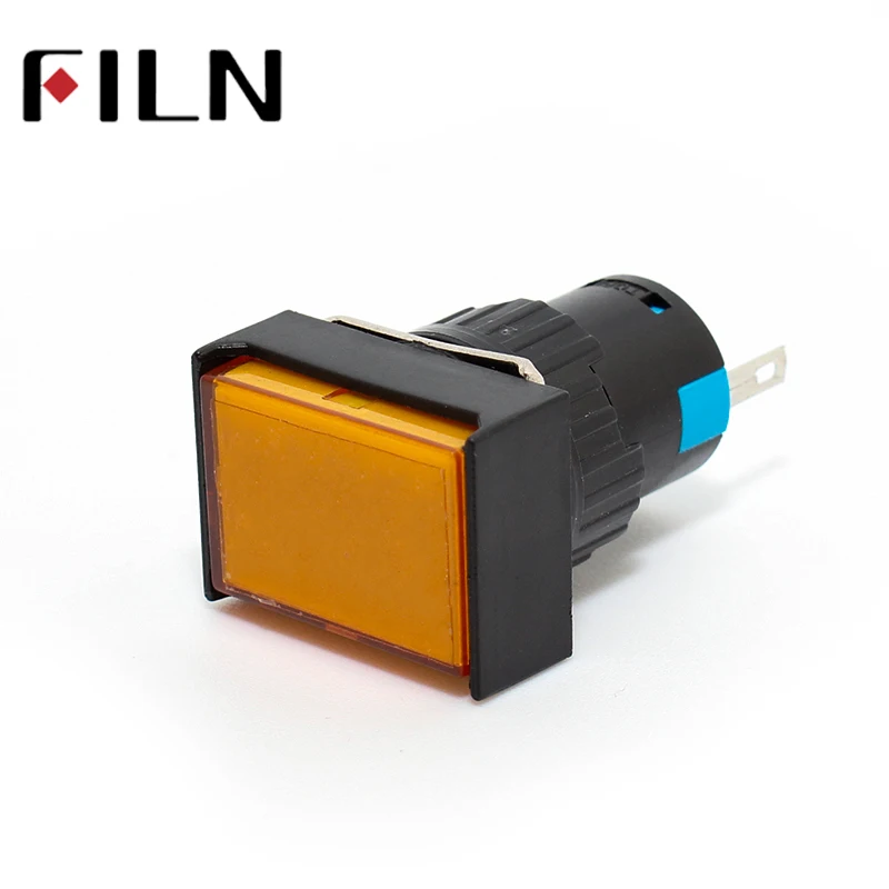 16mm 12V 24V 110V 3V 220V LED Red Blue Green White Amber Pilot lamp Indicator light (4)