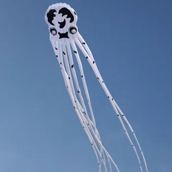 

23M Octopus Kite Tube-Shaped Single Line Soft Parafoil Kite for Festival Outdoor Fun Beach Kite Flying