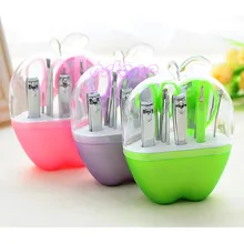 9pcs Manicure Set Manicure Pedicure Set Nail Clippers Scissors Grooming Kit