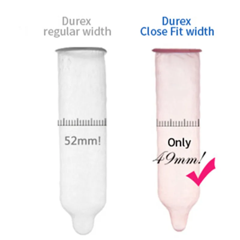 Презервативы Durex плотно прилегающие 49 мм интимные товары для взрослых