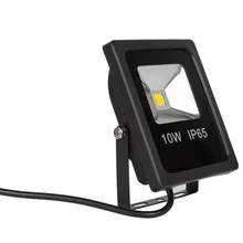 Светодиодный прожектор вертикальный один проекционный энергосберегающий металлический галогенный светильник 20 Вт теплый белый наружное освещение