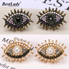 Лучшие женские серьги-гвоздики в богемном стиле, специальный дизайн, женские серьги-гвоздики с искусственным жемчугом, стеклянные массивные вечерние серьги, свадебные ювелирные изделия