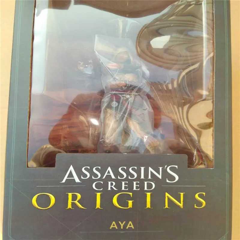 Игра вокруг Assassin's Creed Aya Origin модель статуя в коробке ручная Assassin &amp # Creed|Игровые
