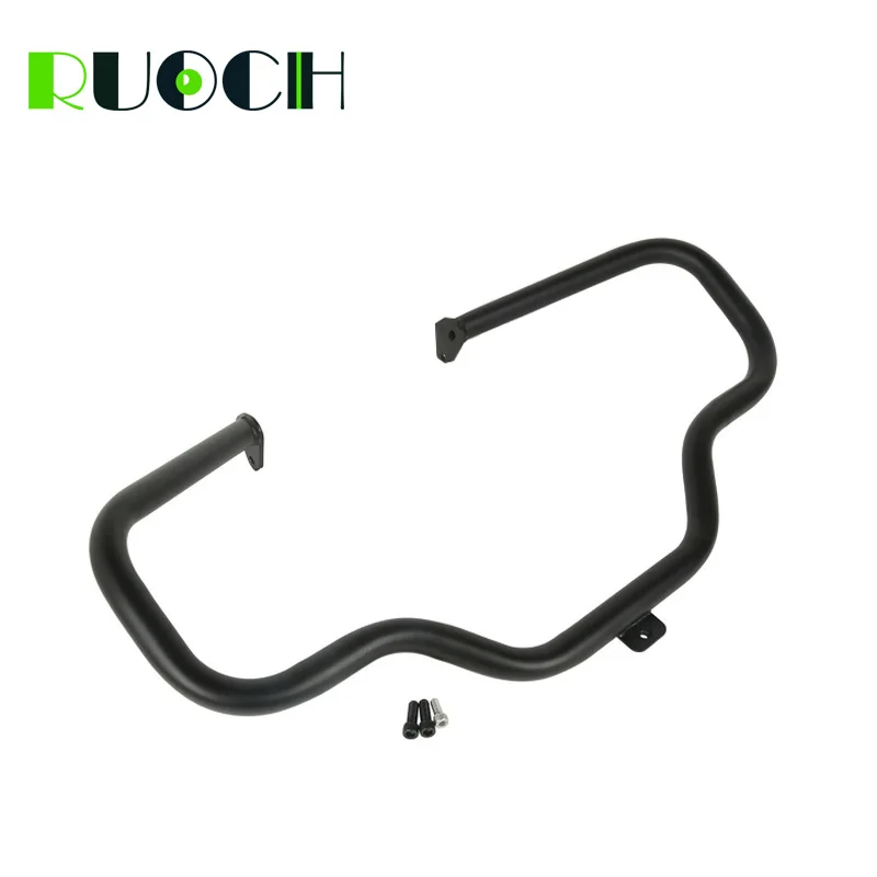 RUOCH Mustache Engine Guard Highway Crash Bar for Harley Davidson FLHX FLHR FLTR FLHT 1997-2008 Motorcycle Accessories (1)