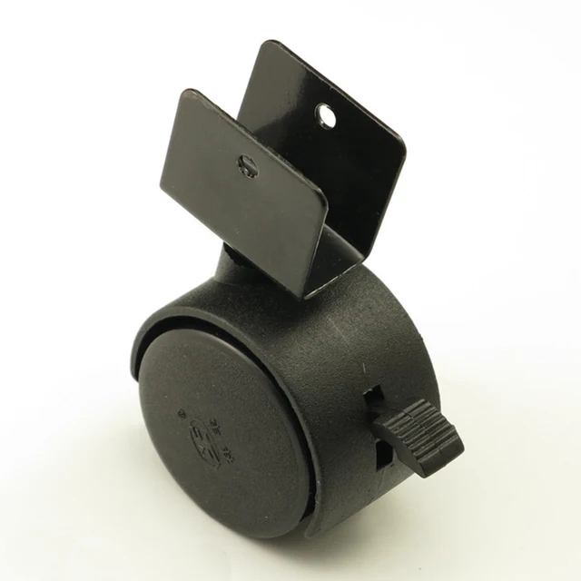 black 40mm replacement swivel casters office chair baby crib sofa