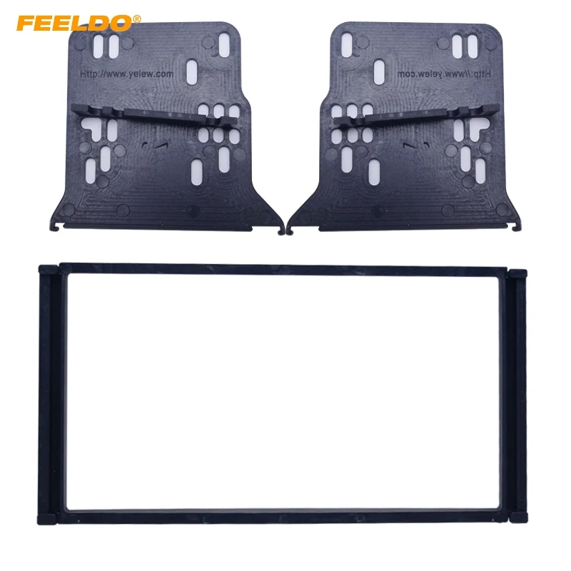 

FEELDO Car Stereo Radio Fascia панель In-Dash Монтажная Рамка для KIA Sorento (BL) 06-09 набор для установки радио # AM5189