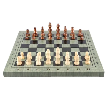 

Portable Wooden Chessboard Chess Game For Travel Party Family Activities Wood Chess Set International Chess Set