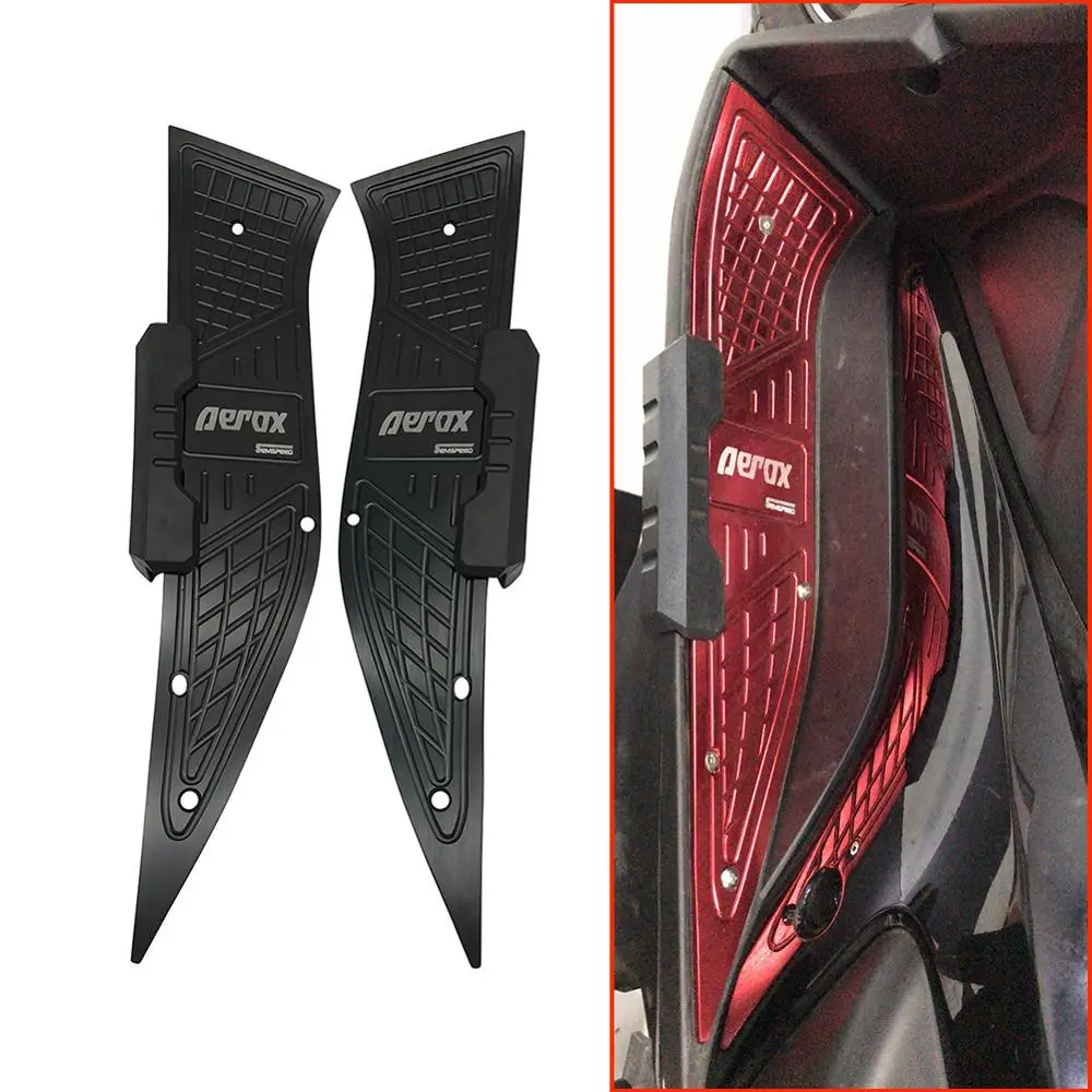 Модифицированный коврик для подножки мотоцикла ног Yamaha NVX155 150 125 Aerox155 Aerox125 2015 2019