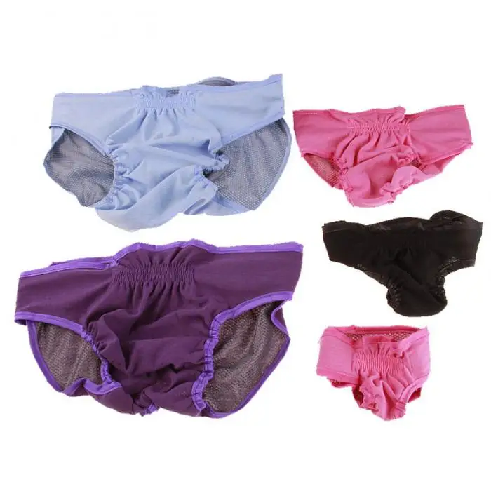 Comfortable Pet Dog Panties Strap Sanitary Underwear Diapers Physiological Pants Clothing-Drop