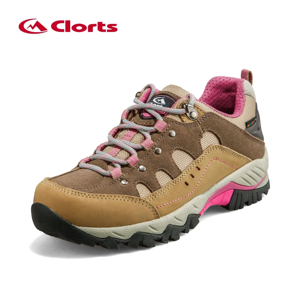 2016 Clorts Women Hiking Shoes Low cut Sport Shoes Breathable Hiking