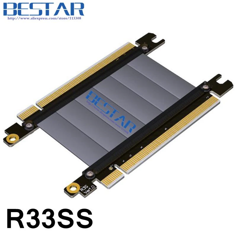 Cable Length: 30cm, Color: R33LR Sukvas PCI-Express x1 x4 x8 x16 Male to Male,PCI-E 3.0 Male to Female 1x 4X 8X 16x Graphics Extension Cable PCIe Female to Female Cable Length: 30cm, Color: R33LR Sukvas PCI-Express x1 x4 x8 x16 Male to Male,PCI-E 3.0 Male to Female 1x 4X 8X 16x Graphics Extension Cable PCIe Female to Female