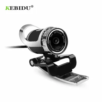 

KEBIDU High Quality 360 Degrees USB 12M HD Camera Web Cam Clip-on Digital Video Webcamera with MIC for Computer PC Laptop