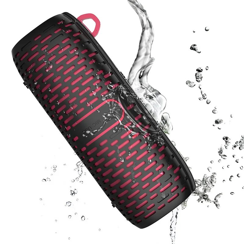 

GDLYL Portable Bluetooth Speaker Wireless Stereo Loudspeaker Sound System Outdoor Waterproof Speaker 6W Music Surround