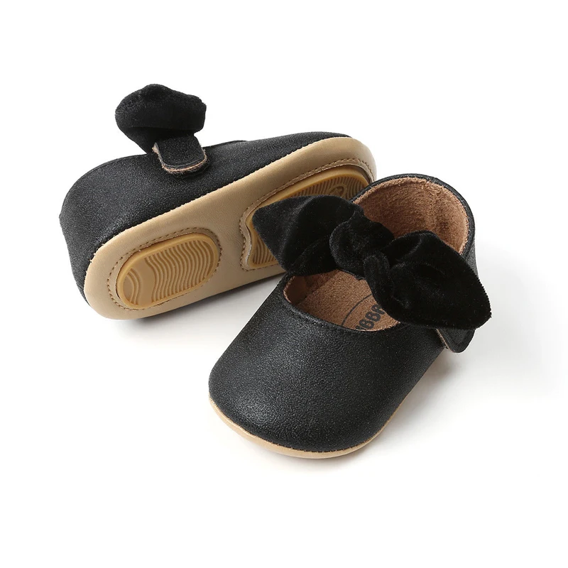 Г. модная повседневная одежда для маленьких мальчиков детская обувь 4 стиля, Размеры 0-18 м, мягкая однотонная обувь из PU искусственной кожи с бантиком на крючке детская обувь