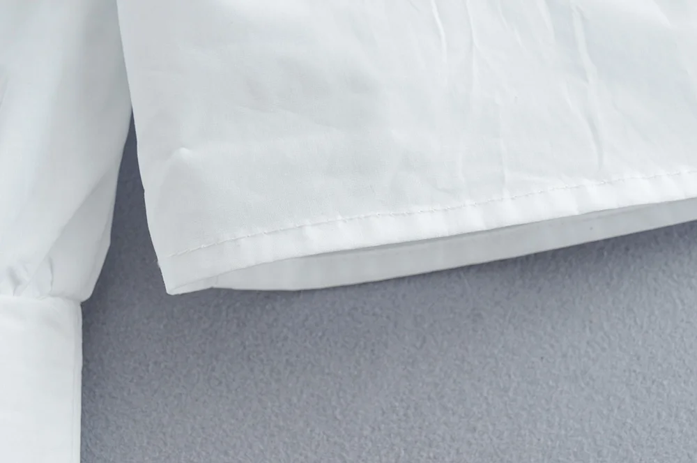 SheMujerSKY белые женские блузки с открытыми плечами рубашки с длинными рукавами на тонких бретелях camicia donna Топы