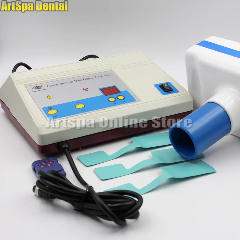  60W Digital Dental Portable Mobile X-Ray Image Unit Machine System Equipment