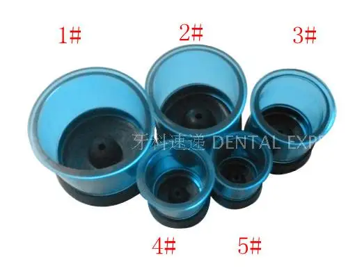 

5pcs/set NEW Dental Lab Round Casting Rings Formers with Base Wax Investment Rubber Sillicon Ring Plastic Base