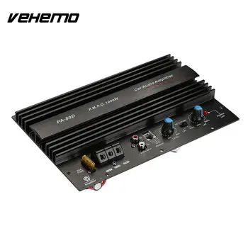 

Vehemo Power Amplifier Car Amplifier Audio Amplifier Black 12V Hi-Fi Portable Automobile AMP Music